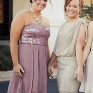 Beautiful strapless dress